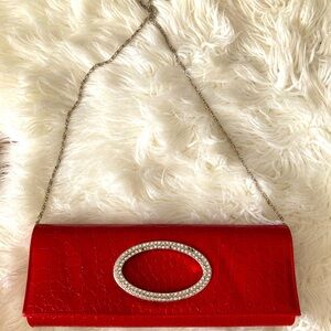 Boutique Red & Jewel handbag